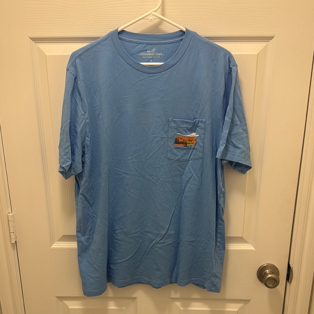 Vineyard Vines Sky Blue Short Sleeve Tee